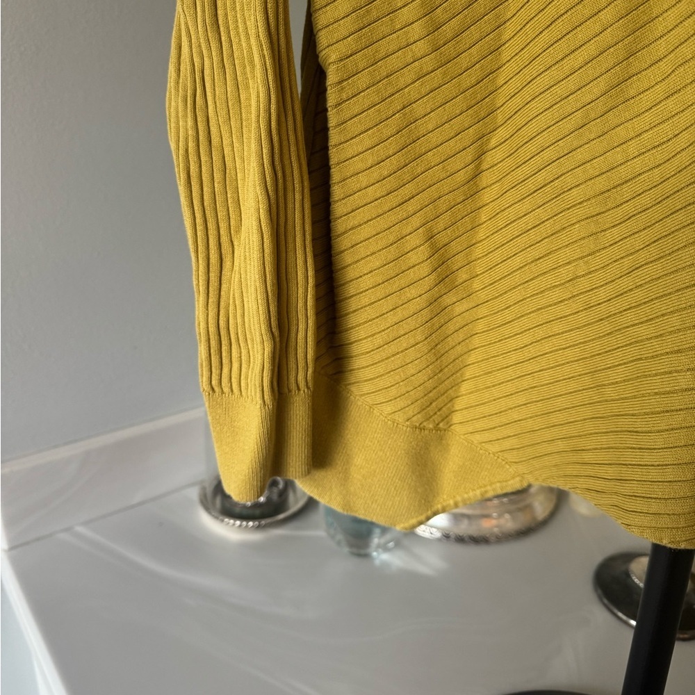 CAbi Green Cowl Neck Happy Sweater US M - Picture 4 of 7